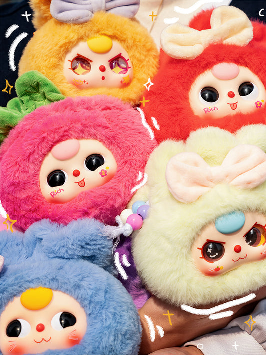 🍀 Baby Three – Şans Çantası Peluş Sürpriz Kutu Figürü